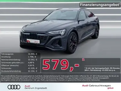 Gebraucht Audi Q8 Sportback e-tron S-Line 300 kW (408 PS) 2024 Magnetgrau SUV