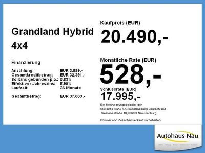 Gebraucht Opel Grandland X 200 PS (147 kW) 2020 Diamant schwarz SUV