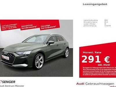 Distriktgrün metallic Gebraucht 2025 Audi A3 Advanced Plus Limousine | 33.990 € (Guter Preis)