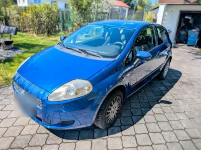 Gebraucht Fiat Grande Punto Active 65 PS (47 kW) 2005 Blau Kleinwagen