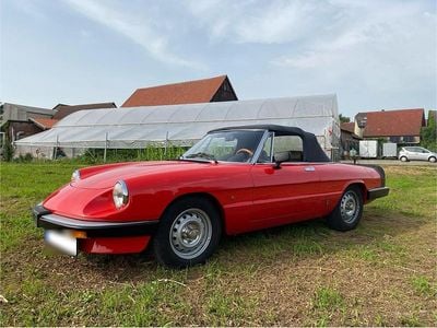 Gebraucht Alfa Romeo Spider 103 PS (75 kW) 1983 Rot Cabrio