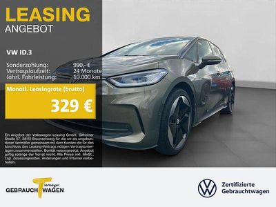 Gebraucht VW ID.3 Pro 150 kW (204 PS) 2023 Grün Kleinwagen