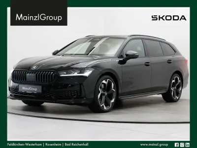 Gebraucht Skoda Superb SportLine 193 PS (141 kW) 2025 Onyxschwarz metallic Kombi
