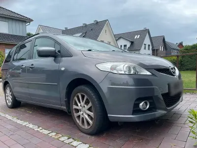 Gebraucht Mazda 5 116 PS (85 kW) 2008 Silber Van / Kleinbus