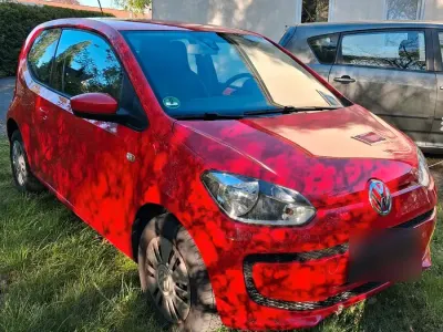 Brugt VW up! 60 HK (44 kW) 2015 Rød Hatchback