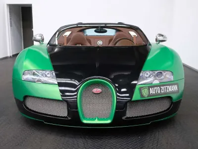 Gebraucht Bugatti Veyron 1001 PS (736 kW) 2015 Sprint blue pearl/matt Cabrio