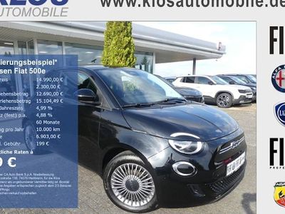 Gebraucht Fiat 500e Icon 69 kW (95 PS) 2023 Schwarz Limousine