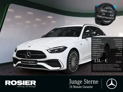Gebraucht Mercedes C300 197 PS (144 kW) 2025 Weiss / polarweiß Kombi