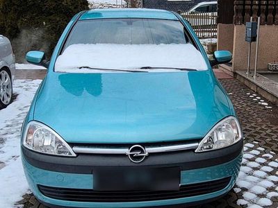 Gebraucht Opel Corsa 60 PS (44 kW) 2002 Blau Kleinwagen