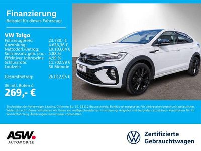 Gebraucht VW Taigo R-line 150 PS (110 kW) 2023 Pure white SUV