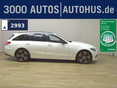 Gebraucht Mercedes C200 Avantgarde 163 PS (119 kW) 2023 Weiß Limousine