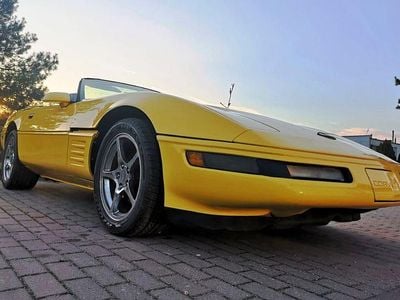 Gebraucht Corvette C4 249 PS (183 kW) 1991 Gelb Cabrio