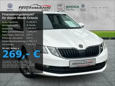 Gebraucht Skoda Octavia Ambition 150 PS (110 kW) 2020 Candyweiss Kombi