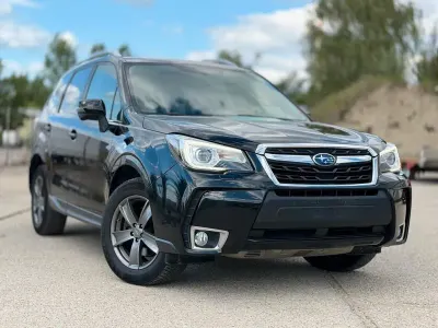 Käytetty Subaru Forester Exclusive+ 241 HP (177 kW) 2018 Musta Katumaasturi