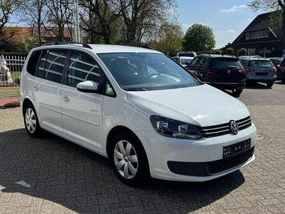 Usata VW Touran Comfortline 105 CV (77 kW) 2014 Bianco Monovolume