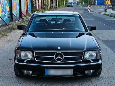 Brugt Mercedes 560 AMG 279 HK (205 kW) 1989 Sort Coupe