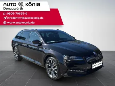 Gebraucht Skoda Superb SportLine 156 PS (114 kW) 2022 Schwarz Kombi