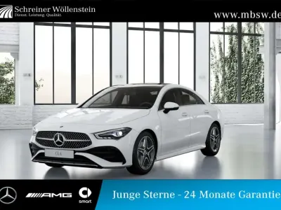 Brugt Mercedes CLA220 AMG 190 HK (139 kW) 2025 Hvid Sedan