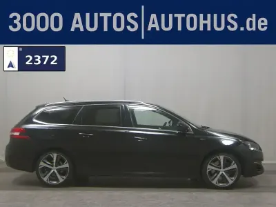 Gebraucht Peugeot 308 GT-line 205 PS (150 kW) 2016 Lackierung schwarz perla nera/metallic l (metallic) Kombi