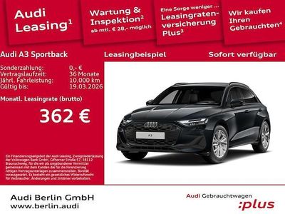 Gebraucht Audi A3 Sportback e-tron Ambiente 204 PS (150 kW) 2025 Manhattangrau metallic Kleinwagen