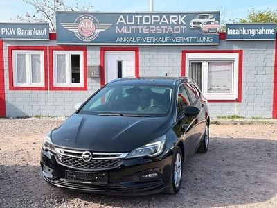Gebraucht Opel Astra Business 110 PS (80 kW) 2017 Schwarz Kombi