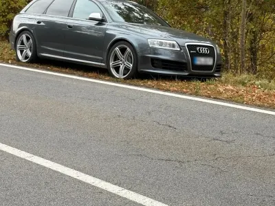 Używany Audi RS6 Exclusive 580 KM (426 kW) 2009 Szary Kombi