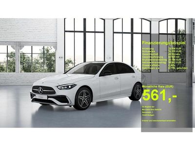 Gebraucht Mercedes C300e AMG 204 PS (150 kW) 2025 Unilack polarweiß Limousine