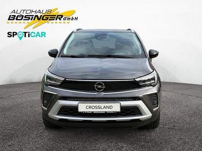 Gebraucht Opel Crossland Ultimate 131 PS (96 kW) 2022 Mondstein grau/e:vulkan grau SUV