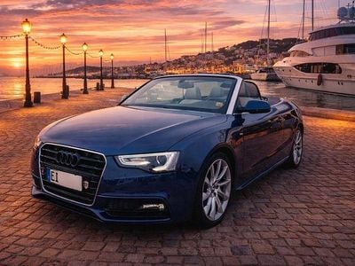 Gebraucht Audi A5 Cabriolet Ambiente 177 PS (130 kW) 2015 Blau Cabrio