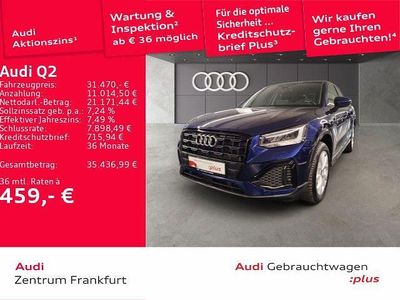 Second-hand Audi Q2 Advanced 150 CP (110 kW) 2025 Albastru SUV