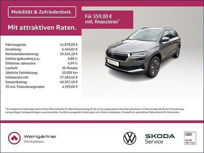 Gebraucht Skoda Karoq Drive 150 PS (110 kW) 2025 Grau SUV