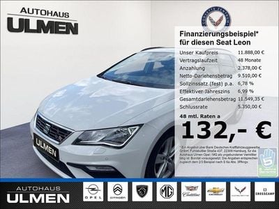 Weiss Gebraucht 2018 Seat Leon ST FR Kombi | 11.888 € (Fairer Preis)