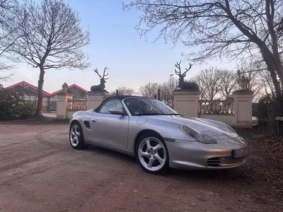 Usado Porsche 986 Boxster 228 HP (167 kW) 2004 Cinzento Cabrios