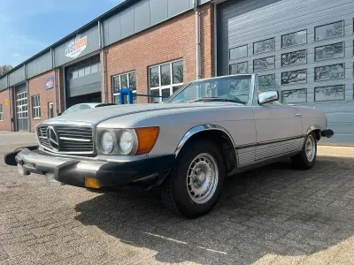 Gebraucht Mercedes SL450 1980 Silber Cabrio
