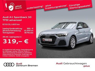 Gebraucht Audi A1 Sportback Advanced Plus 116 PS (85 kW) 2025 Pfeilgrau perleffekt Kleinwagen