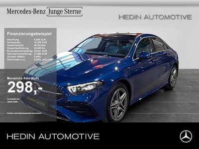 Brugt Mercedes A250 AMG 163 HK (119 kW) 2024 Blå Sedan