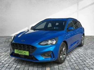 Käytetty Ford Focus ST-Line 125 HP (91 kW) 2021 Sininen Farmari