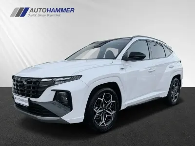 Gebraucht Hyundai Tucson N Line 179 PS (131 kW) 2022 Serenity white / mic SUV