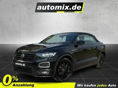 Gebraucht VW T-Roc Cabriolet R-line 150 PS (110 kW) 2021 Deep black perleffekt Cabrio