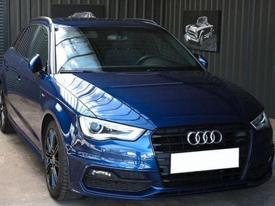 Usata Audi A3 S-Line 150 CV (110 kW) 2014 Blu Berlina
