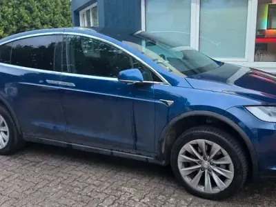 Brugt Tesla Model X 397 kW (541 HK) 2019 Blå SUV