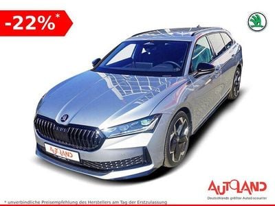 Neu Skoda Superb SportLine 150 PS (110 kW) 2025 Silber Kombi