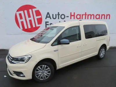 Gebraucht VW Caddy Maxi Comfortline 102 PS (75 kW) 2019 Hellelfenbein Van / Kleinbus