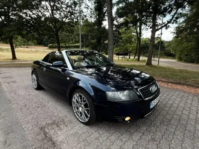 Gebraucht Audi A4 Cabriolet 163 PS (119 kW) 2004 Blau Cabrio