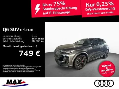 Nowe Audi Q6 e-tron S-Line 225 kW (306 KM) 2025 Szary SUV