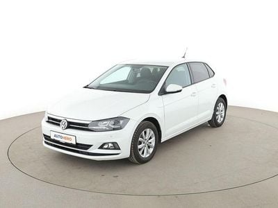 Gebraucht VW Polo Highline 95 PS (69 kW) 2018 Weiß Kleinwagen