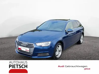 Gebraucht Audi A4 Sport 150 PS (110 kW) 2018 Scubablau metallic Kombi