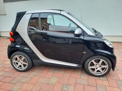 Begagnad Smart ForTwo Cabrio Passion 71 HK (52 kW) 2010 Svart Cab