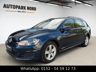 Gebraucht VW Golf VII Trendline 110 PS (80 kW) 2017 Blau Kombi