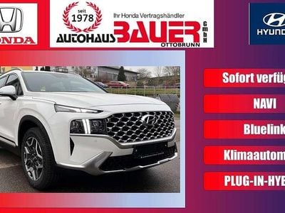 Gebraucht Hyundai Santa Fe Trend 179 PS (131 kW) 2024 White cream / mic SUV
